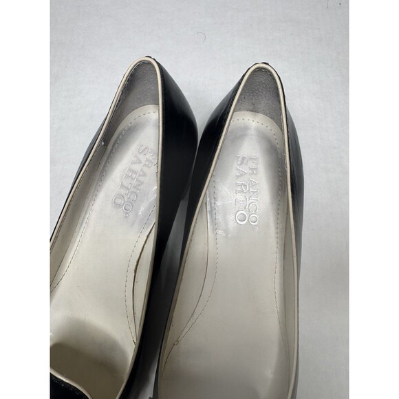 Franco Sarto Julia Black Pumps with Block Heel Women’s Size 6.5 - Picture 13 of 15